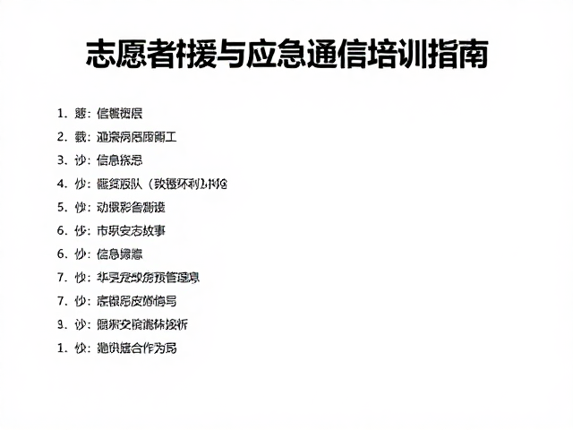 通信联络中的术语规范与信息闭环