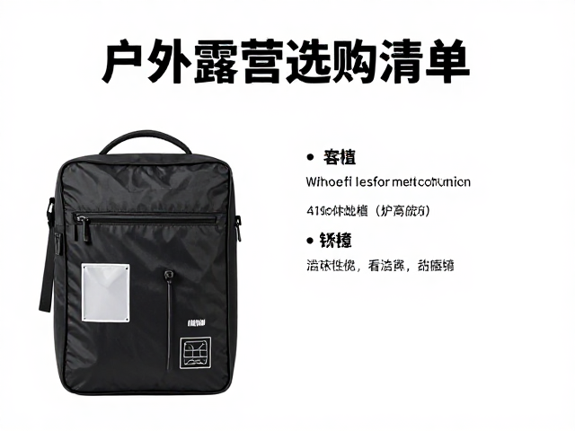 户外露营必备装备清单:基础生存与舒适平衡
