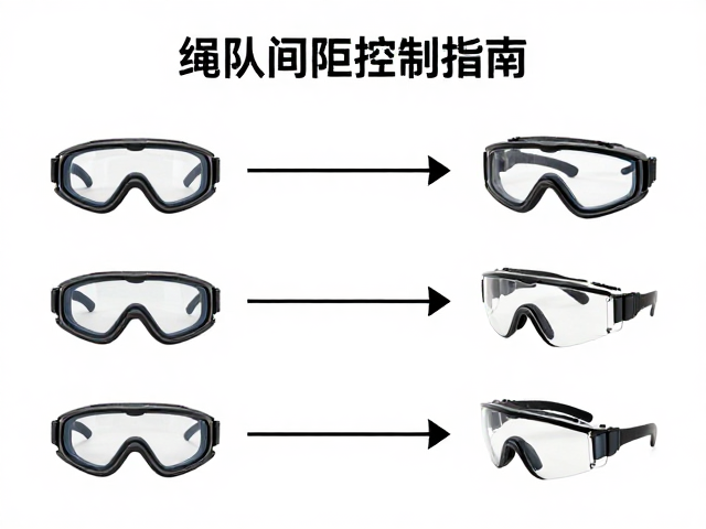 绳队间距控制指南，护目镜耐磨耐冲击怎么选