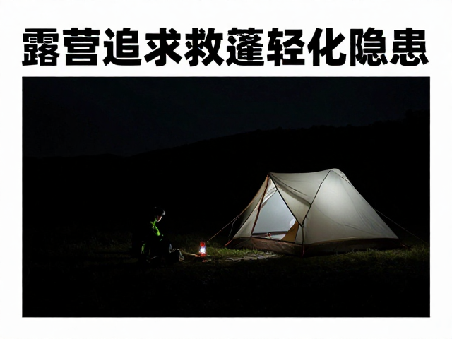 露营误区,救援定位未设、盲目追求帐篷轻量化隐患