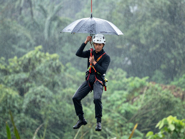 个人评估避雷雨,绳索安全训练指南