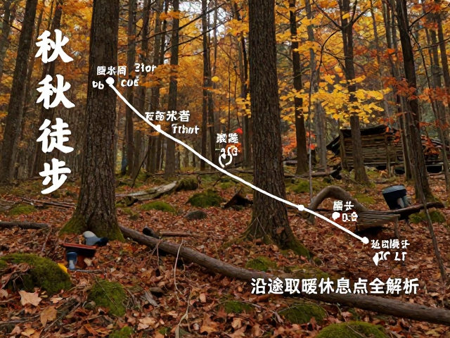 秋季徒步分段攻略,沿途取暖休息点全解析