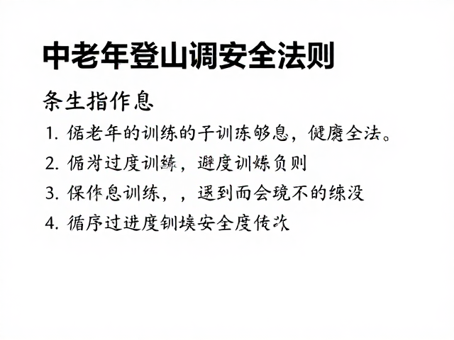 循序渐进训练,规避过度负荷