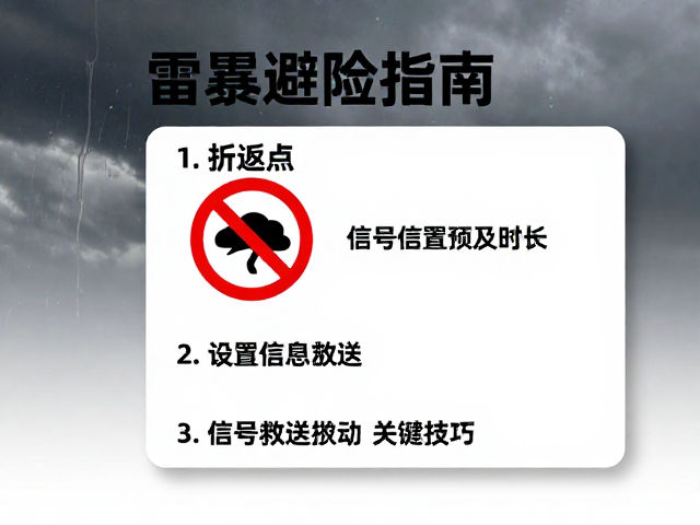 紧急信号发送与外部救援联动技巧