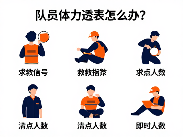 队员体力透支怎么办?求救信号发送指南与清点人数关键步骤