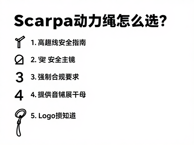 绳索结构与使用场景匹配