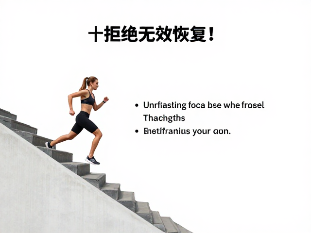 拒绝无效恢复!负重登阶训练要点,避免空腹,循序渐进