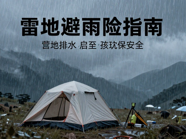 雷雨天气下的避险原则