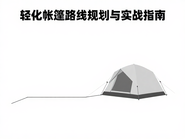 影像纪录视角,轻量化帐篷路线规划与实战指南