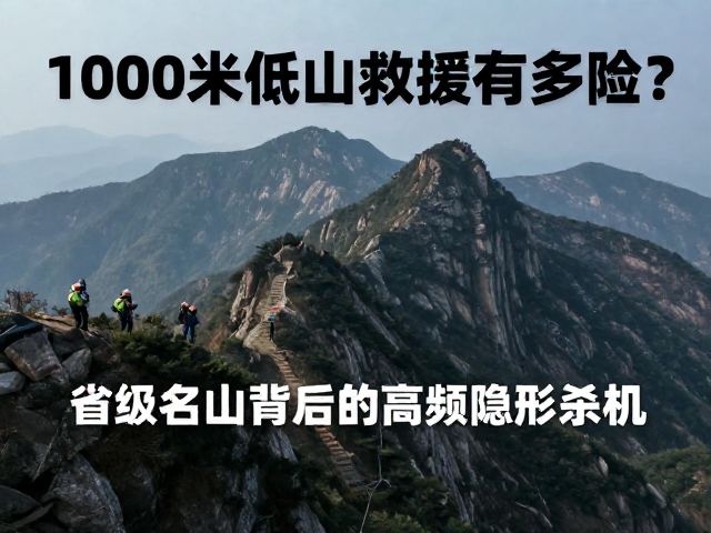 1000米低山救援有多险?省级名山背后的高频事故警示