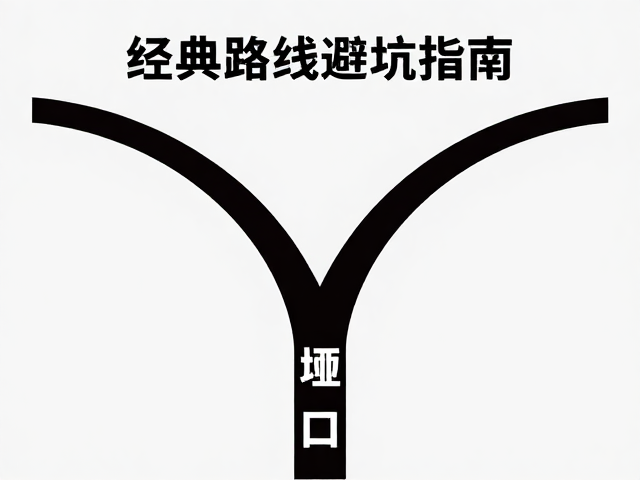 垭口岔路标记详解,经典路线避坑指南