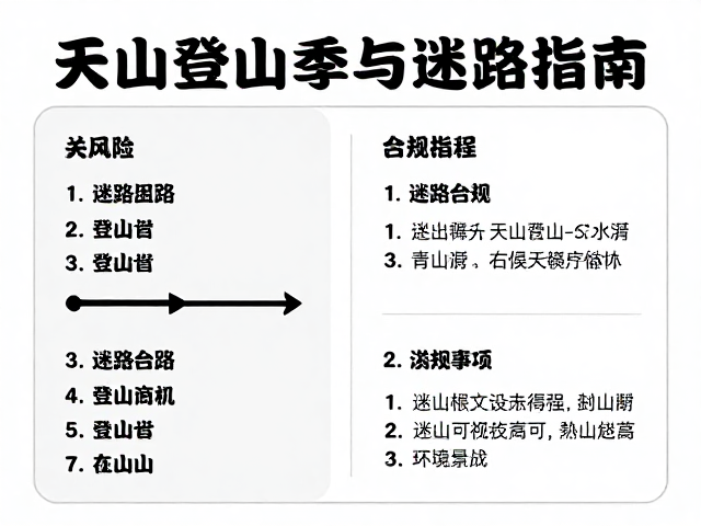 天山系最佳登山季与迷路风险,安全攻略指南