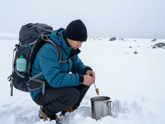 高海拔背包融雪烧水指南,极寒环境下装备耐低温能力实测