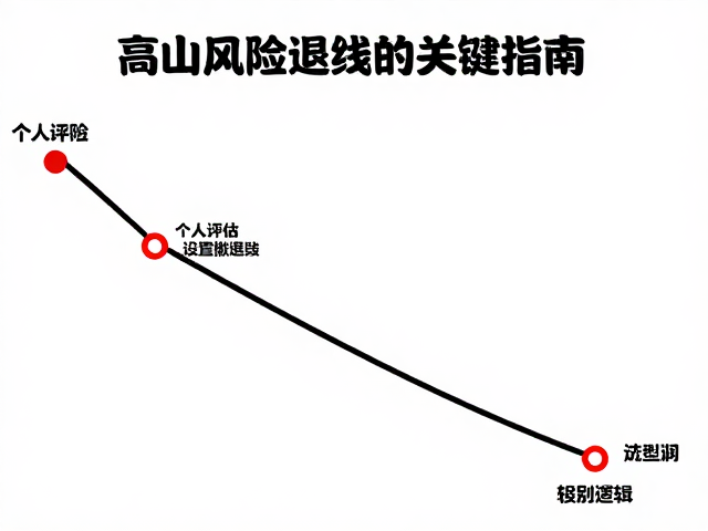 高山风险教育,个人评估与设置撤退路线的关键指南