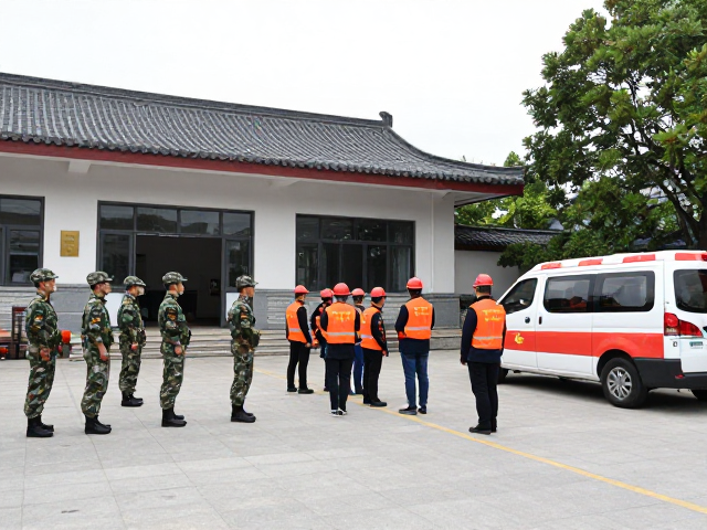 景区管理处联合军队救援队与医疗急救中心，构建应急救援闭环体系