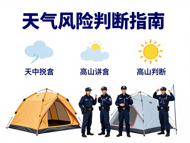 警察救援队高山帐篷选购，天气风险判断指南