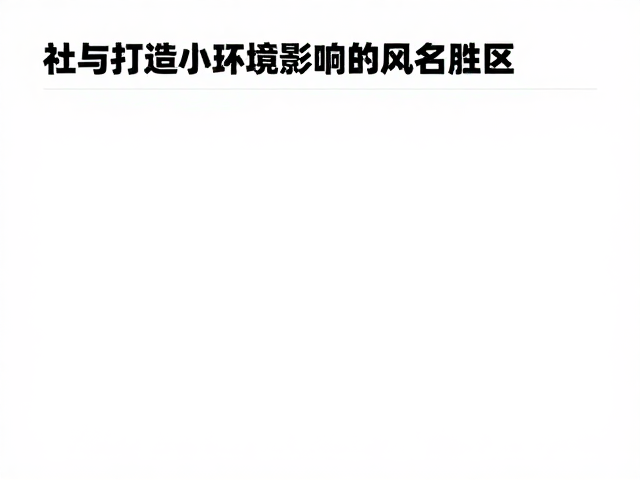 社区参与打造最小环境影响的风景名胜区指南