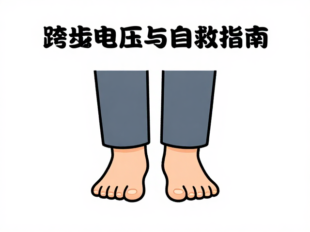 跨步电压的危险识别与双脚并拢法