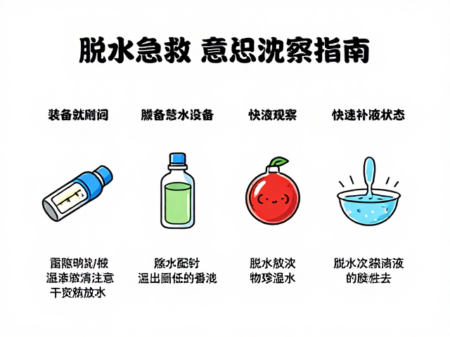 脱水急救,装备应急补救与意识状态持续观察指南