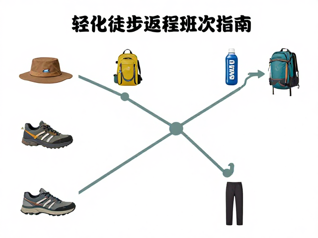 秋季轻量化徒步返程班次指南,精选路线与交通攻略