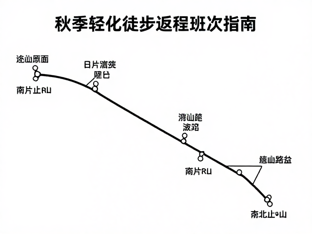 交通接驳与返程班次实用攻略