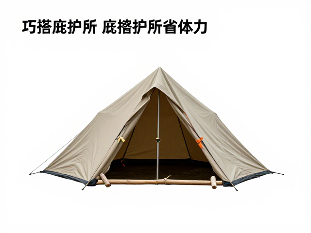 庇护所搭建的自然借力法则与核心结构