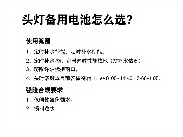 关键性能参数的实地评估