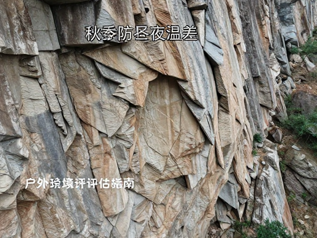 崖壁地质结构与潜在风险识别