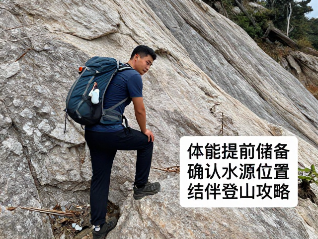 登山前必做,体能提前储备、确认水源位置、结伴登山的安全攻略