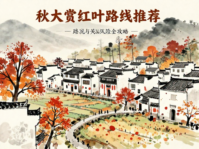 皖南古村落:水墨画般的田园秋色