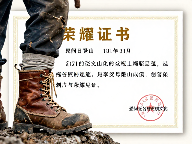 从麻绳皮靴到登顶证书,民间登山文化的百年演变与荣耀见证