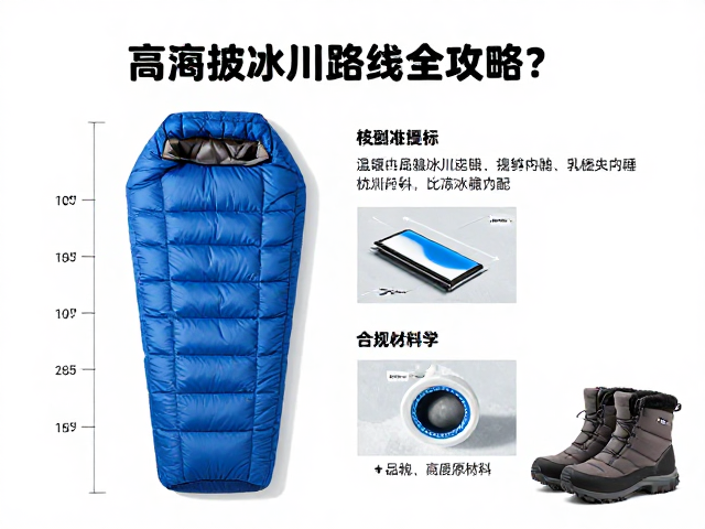 高海拔睡袋怎么选?搭配保温内靴征服冰川路线全攻略