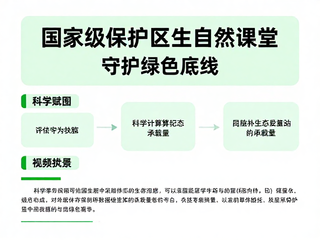 国家级保护区化身自然课堂,科学计算生态承载量,守护绿色底线