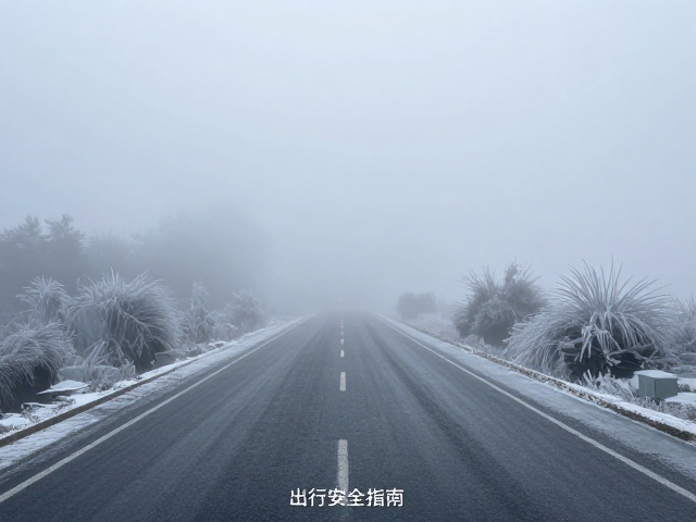 浓雾突发遇道路结冰?避开溪流沟谷,出行安全指南