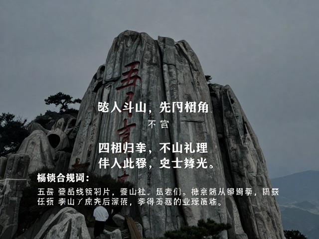 五岳登山诗词与古祭习俗,标准路线形成解析