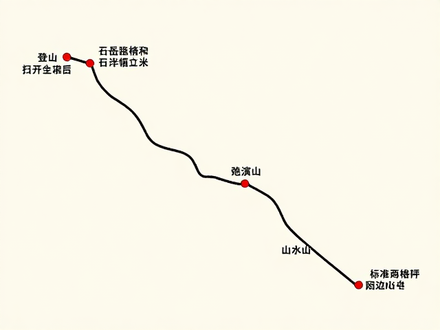 历史文献记载下的标准登山路线演变特征
