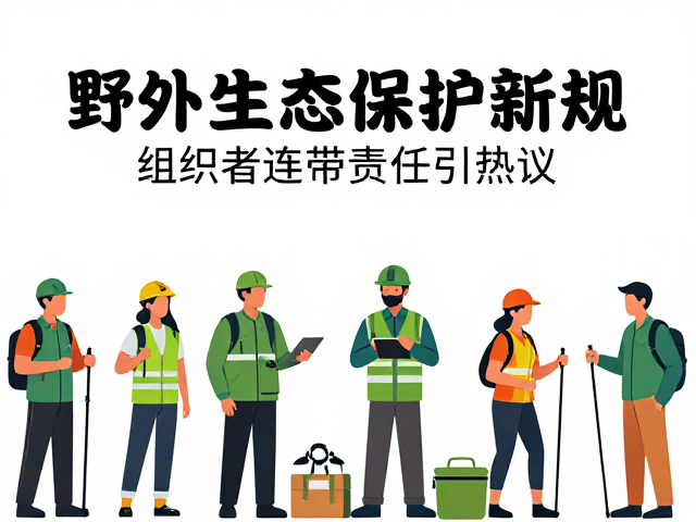 野外生态保护新规,使用环保装备成硬指标,组织者连带责任引热议
