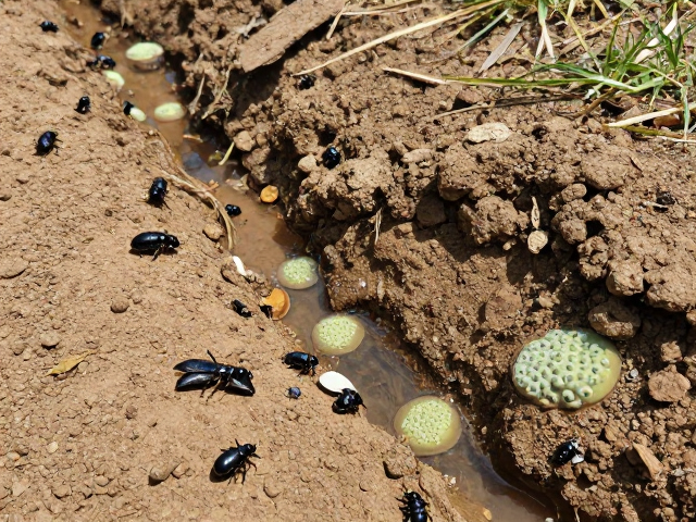 昆虫与微生物的协同生态机制