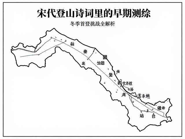 宋代登山诗词里的早期测绘,冬季首登挑战全解析