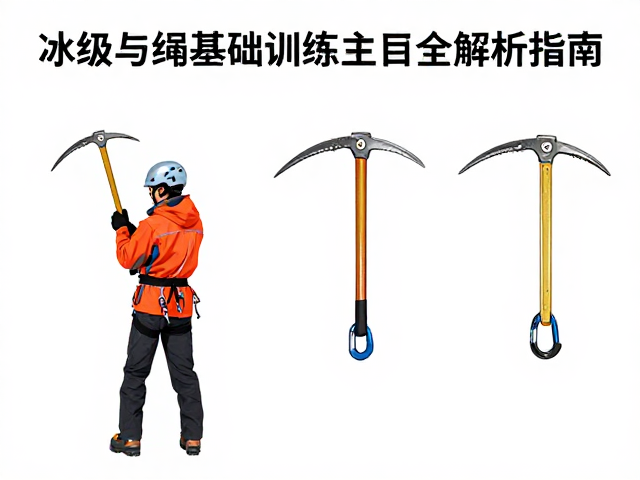 冰镐等级与绳结基础训练，主锁使用全解析指南