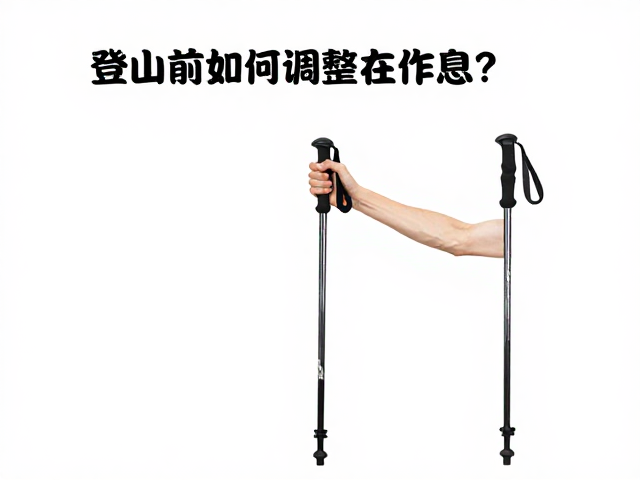 登山杖使用的力学技巧