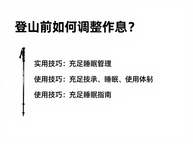 充足睡眠的质量管理
