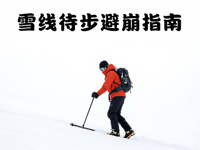 雪线行走避崩指南,掌握制动镐握法与安全时段