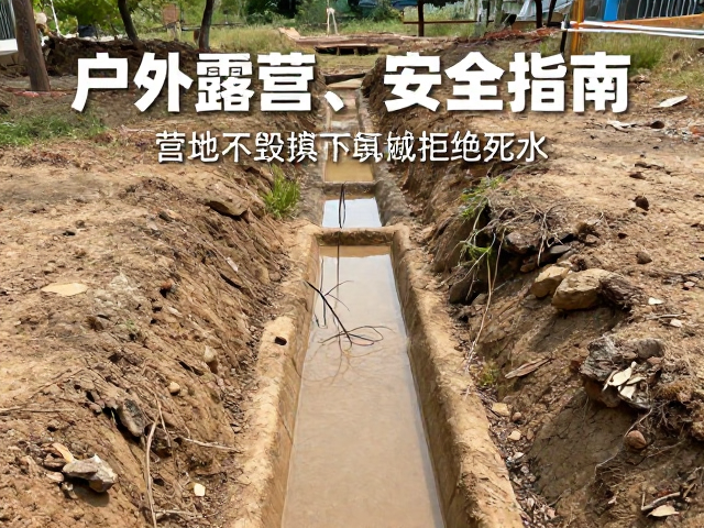科学排水系统设计:构建微地形与导流沟