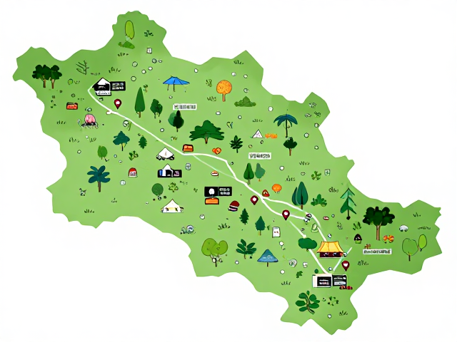 营地路线植被指南,限流预约攻略与热门打卡地推荐