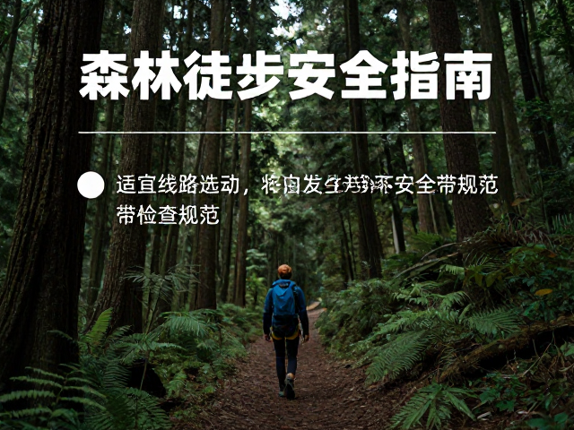 森林徒步安全指南:适宜线路选择与与安全带检查规范