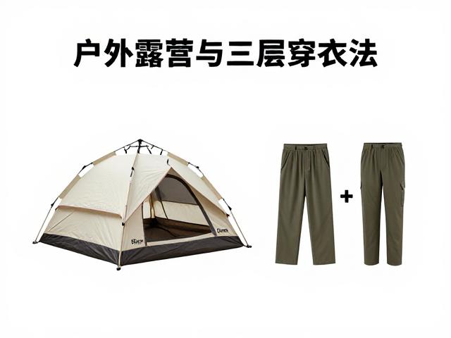 户外露营指南,帐篷选购与三层穿衣法,耐磨材质更安心