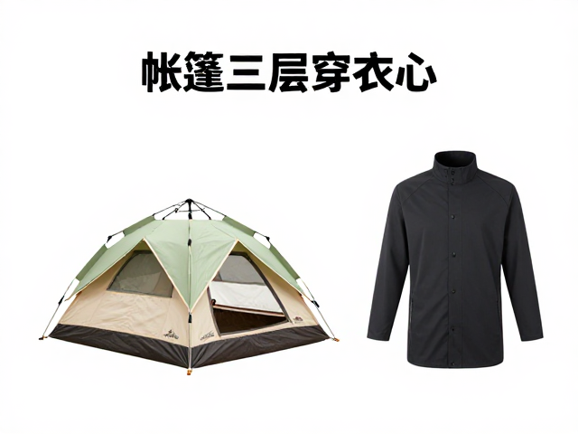 户外露营指南:帐篷选购与三层穿衣法,耐磨材质更安心