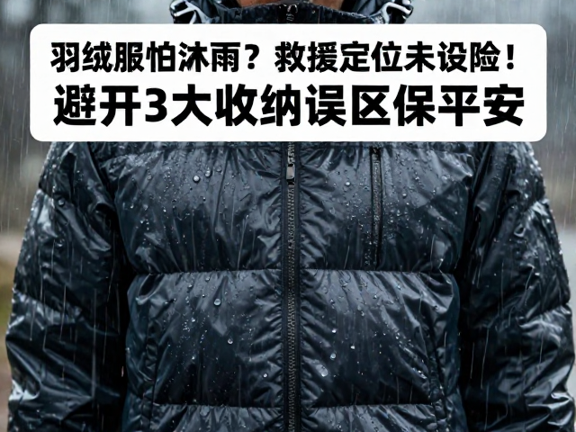 羽绒服怕淋雨?救援定位未设险!避开3大收纳误区保平安