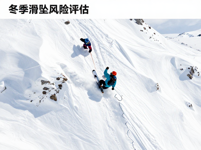冬季滑坠风险评估,离线地图下载与户外安全指南